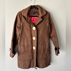 Boden Brown buttoned Coat